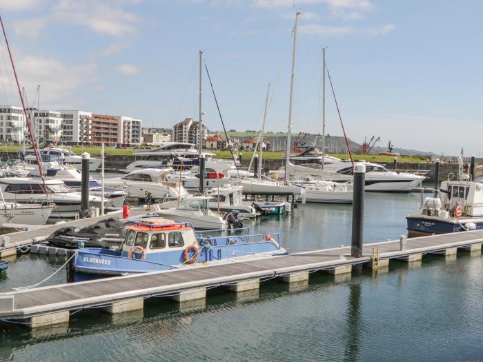 The Penthouse, Phoenix Quay in Plymouth. Fourth-floor apartment, with sea views. Close to amenities.