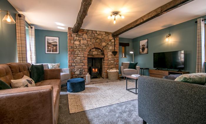 Waltons Close in Stainton, Cumbria. Large. Complimentary leisure club membership. Woodburning stove.