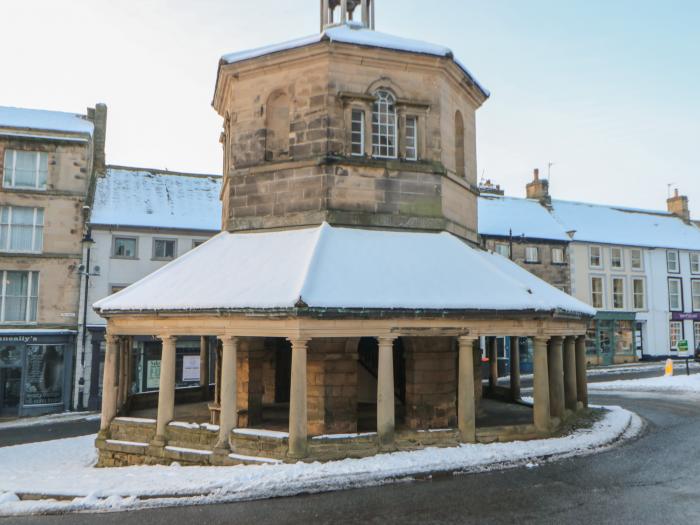 Field View Apartment, Barnard Castle, Durham. Second-floor apartment with woodburning stove. One pet