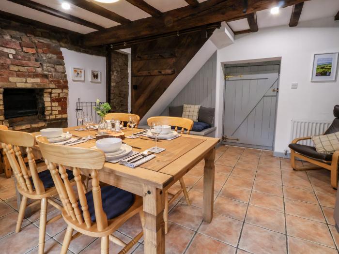 The Brewhouse, Minton, near Church Stretton, Shropshire. In an AONB. Countryside view. Electric fire