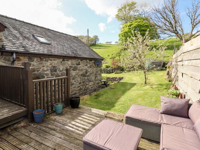 Beudy Penarddwnion near Dolgellau, in Gwynedd. Two-bedroom barn conversion, enjoying stunning views.