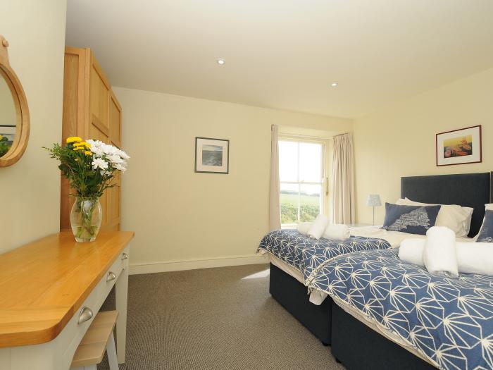 Bosistow Farmhouse, Porthgwarra, Cornwall. Four-bedroom home, near the beach. Enclosed garden. Pets.