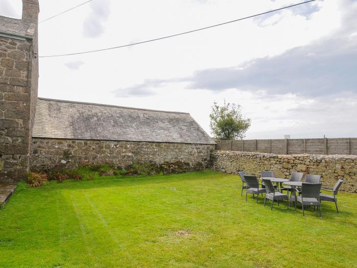 Bosistow Farmhouse, Porthgwarra, Cornwall. Four-bedroom home, near the beach. Enclosed garden. Pets.