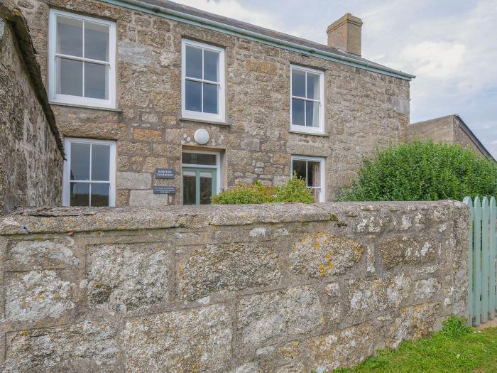 Bosistow Farmhouse, Porthgwarra, Cornwall. Four-bedroom home, near the beach. Enclosed garden. Pets.