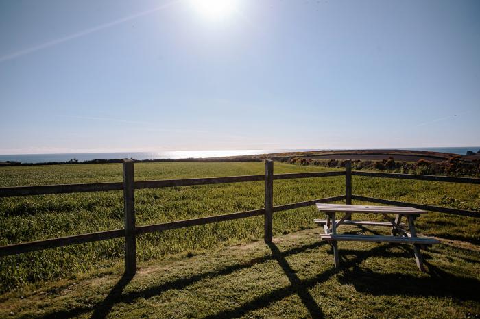 Faraway Cottage, is near Porthgwarra, Cornwall. Two-bedroom cottage with pretty views. Pet-friendly.