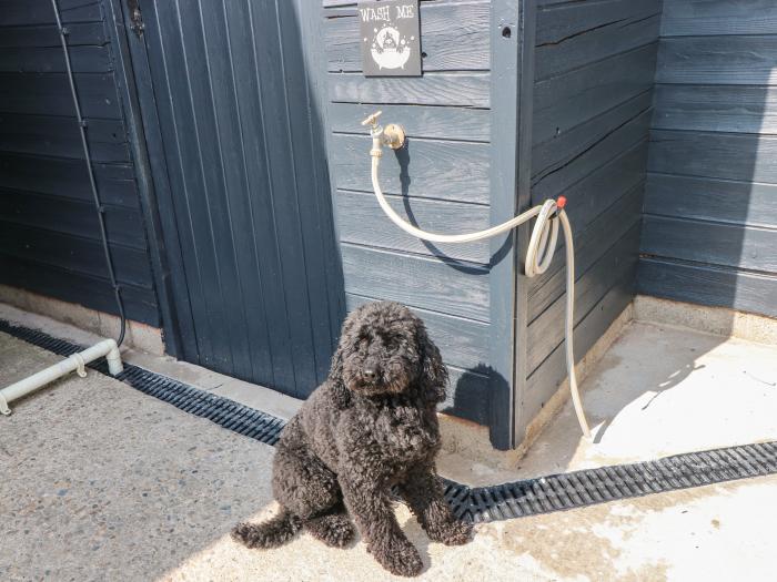 Teifi Villa in St Dogmaels, in Pembrokeshire. Enclosed garden, hot tub, off-road parking, two pets.