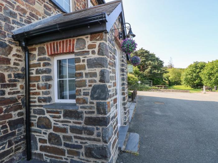 Teifi Villa in St Dogmaels, in Pembrokeshire. Enclosed garden, hot tub, off-road parking, two pets.