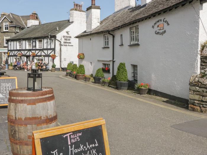 Leafy Nook is in Hawkshead, in Cumbria. Three-bedroom lodge with woodburning stove. In National Park