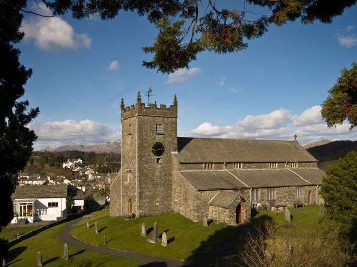 Curlew Cottage at Hawkshead is in Hawkshead, Cumbria. Two-bed bungalow in National Park. Near shops.