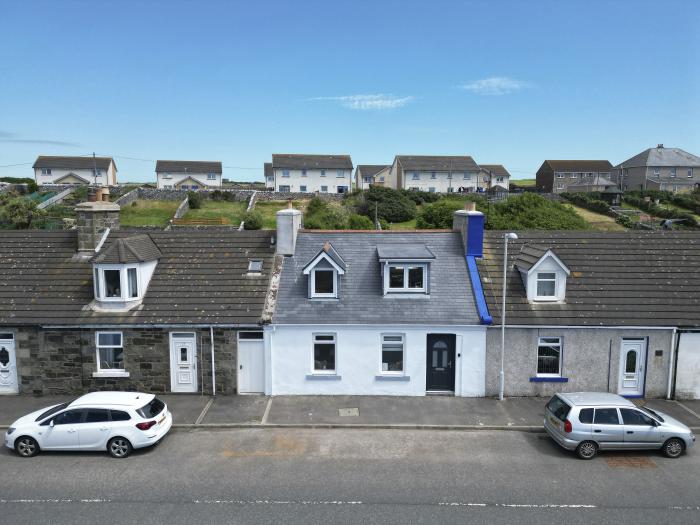 Westview, Port William near Whithorn, Scotland. Coastal. Enclosed garden. Close to beach and shops.