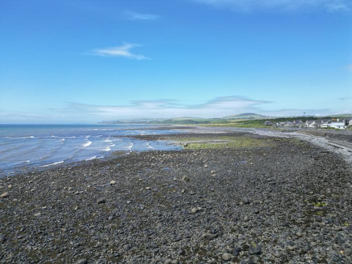 Westview, Port William near Whithorn, Scotland. Coastal. Enclosed garden. Close to beach and shops.