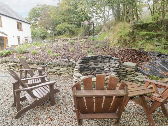 Hafan Dawel, is near Newcastle Emlyn, Pembrokeshire. Four-bedroom home with games room. Rural. Pets.