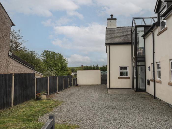 The Old Coal Yard, Cemaes Bay in Anglesey, North Wales, woodburning stove, balcony, close to beach.