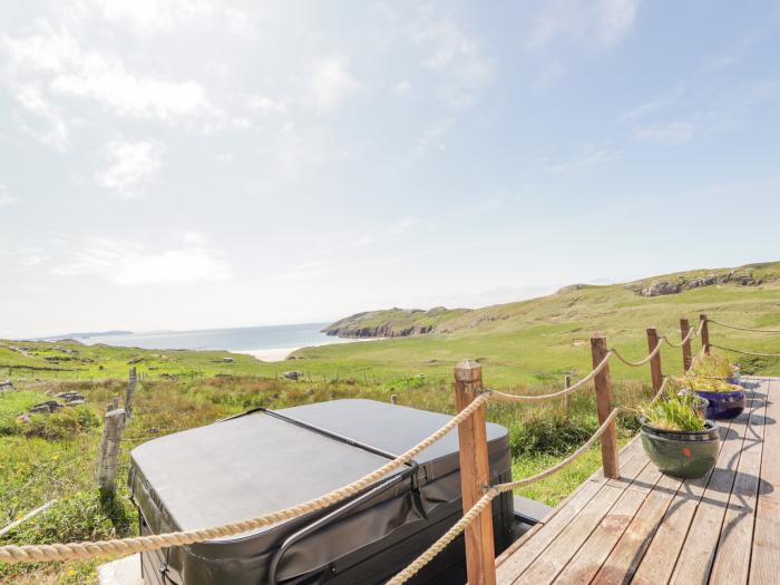 Beachview, Oldshore Beg near Kinlochbervie, Scotland. Countryside. Woodburning stove. Four bedrooms.