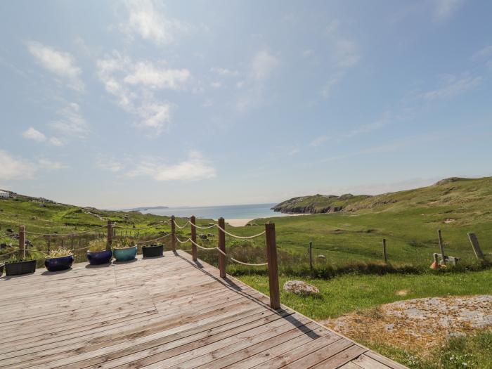 Beachview, Oldshore Beg near Kinlochbervie, Scotland. Countryside. Woodburning stove. Four bedrooms.