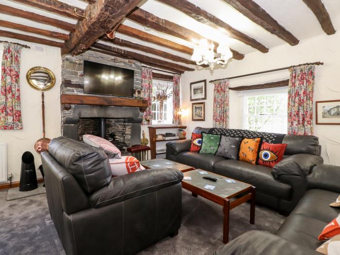 Ann Tysons House in Hawkshead, Cumbria. Three-bedroom home in the heart of the village. Characterful