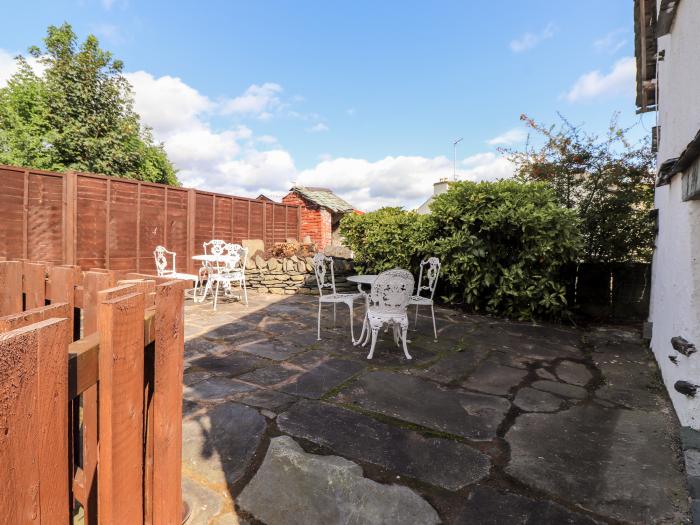 Ann Tysons House in Hawkshead, Cumbria. Three-bedroom home in the heart of the village. Characterful