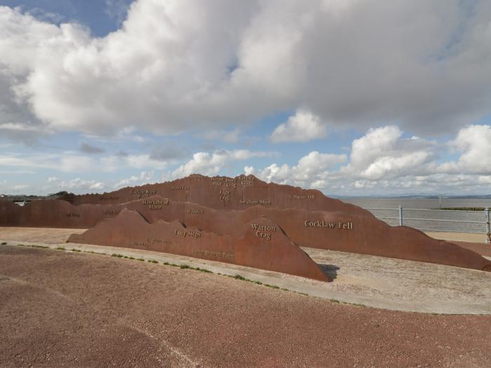 The Bolt Hole in Morecambe, Lancashire. Close to a beach and amenities. Pet-friendly. Permit parking