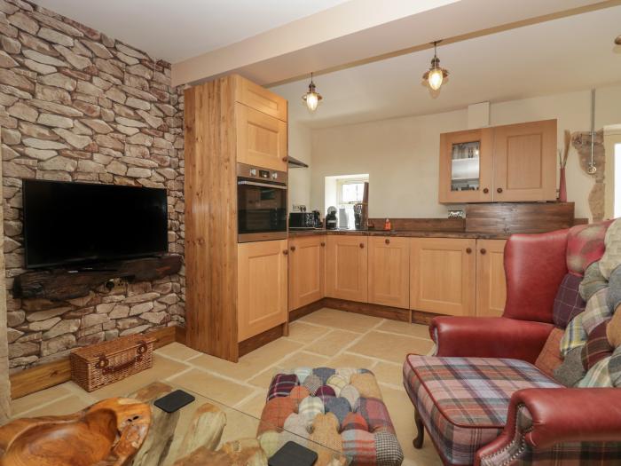 The Bolt Hole in Morecambe, Lancashire. Close to a beach and amenities. Pet-friendly. Permit parking