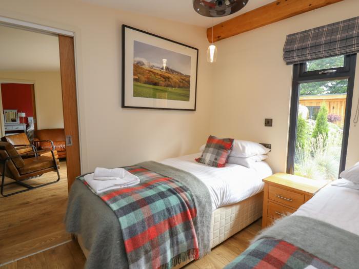 Pansi, is in Llangadfan, Powys, Wales. Off-road parking. Private gravelled area. Near National Park.