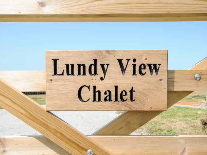 Lundy View Chalet, Widemouth Bay, Cornwall. Single-storey. Detached. Superb sea views. Pet-friendly.