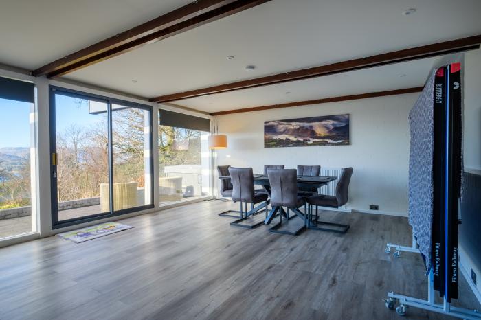 Paddock House, Ambleside, Lake District National Park. Views over Lake Windermere and mountain range