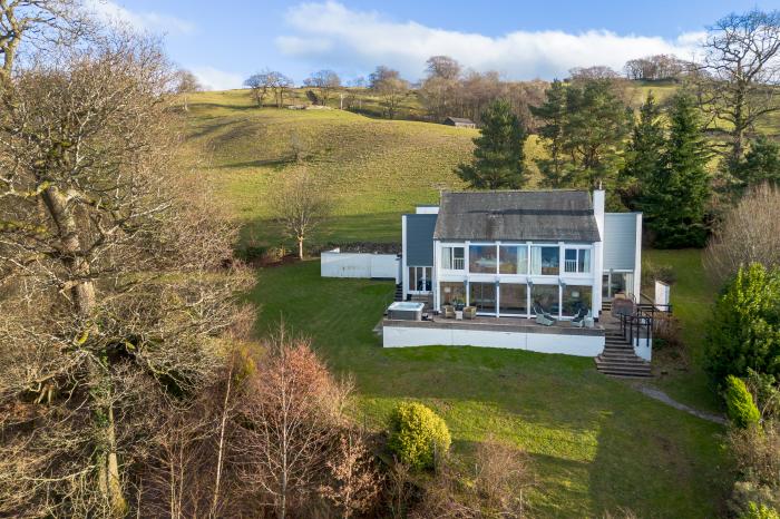 Paddock House, Ambleside, Lake District National Park. Views over Lake Windermere and mountain range