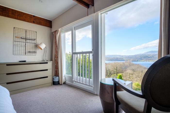 Paddock House, Ambleside, Lake District National Park. Views over Lake Windermere and mountain range