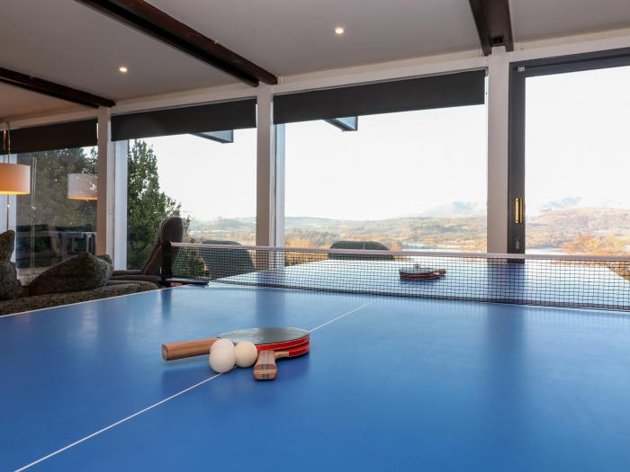 Paddock House, Ambleside, Lake District National Park. Views over Lake Windermere and mountain range