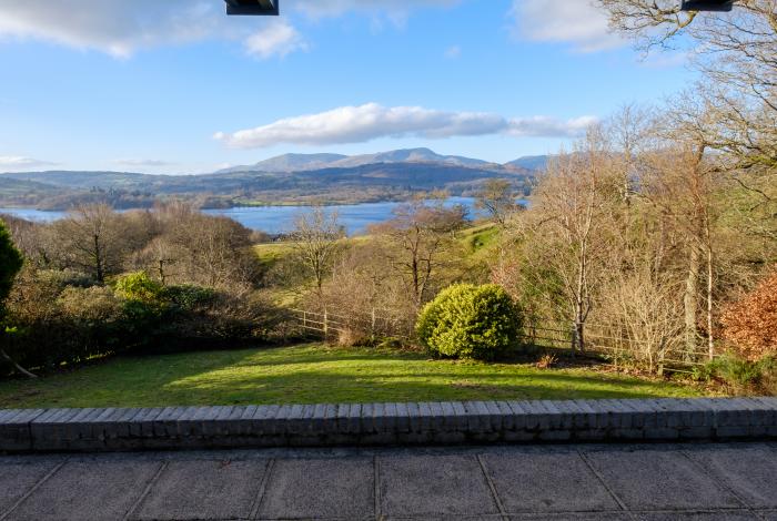 Paddock House, Ambleside, Lake District National Park. Views over Lake Windermere and mountain range