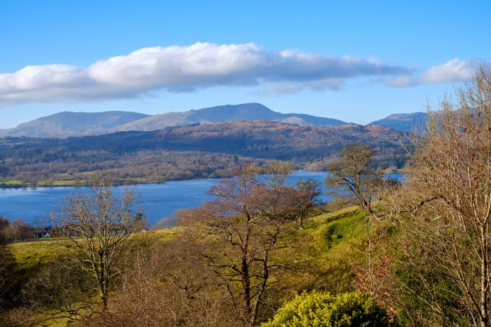 Paddock House, Ambleside, Lake District National Park. Views over Lake Windermere and mountain range