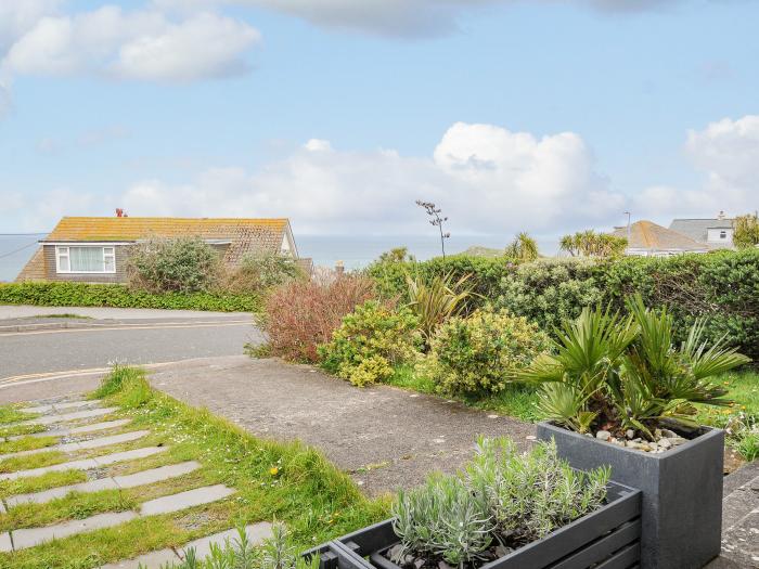 Beach Haven, St Ives, Cornwall. Off-road parking. Close to a beach, shop and a pub. Enclosed garden.