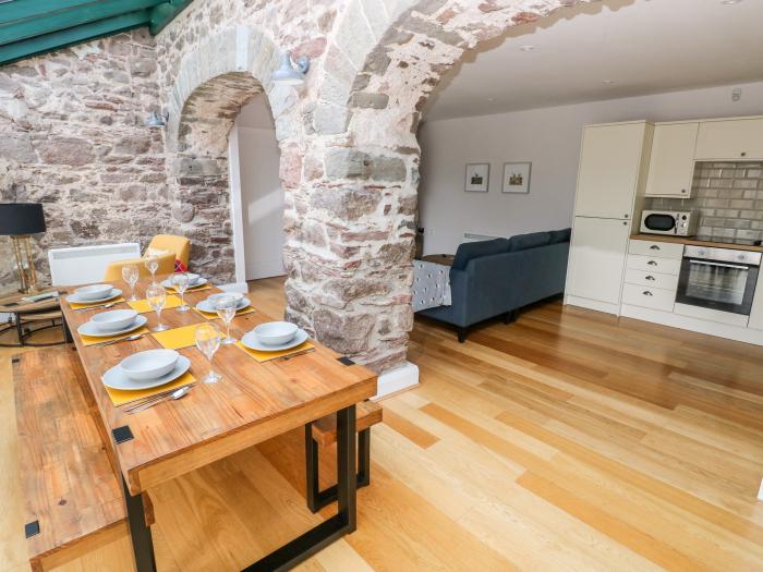 Skomer Cottage, Milford Haven, Pembrokeshire, South Wales, Open-living space, cottage, stone, rustic