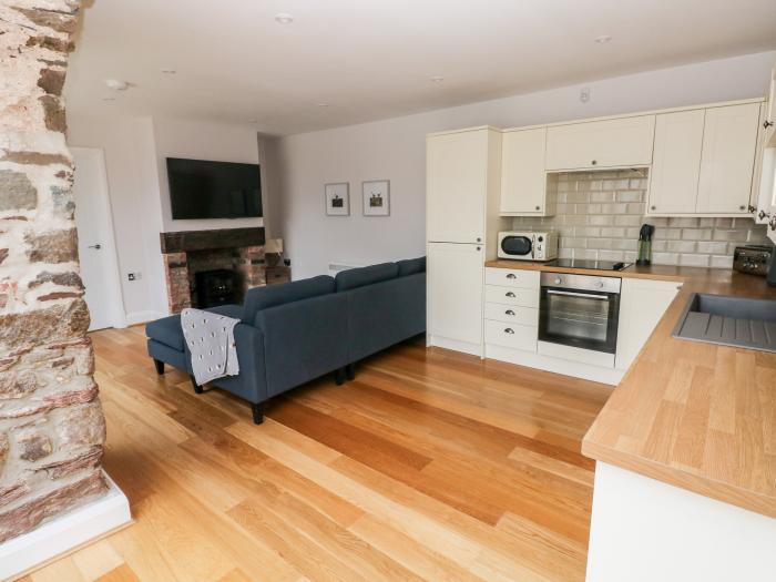 Skomer Cottage, Milford Haven, Pembrokeshire, South Wales, Open-living space, cottage, stone, rustic