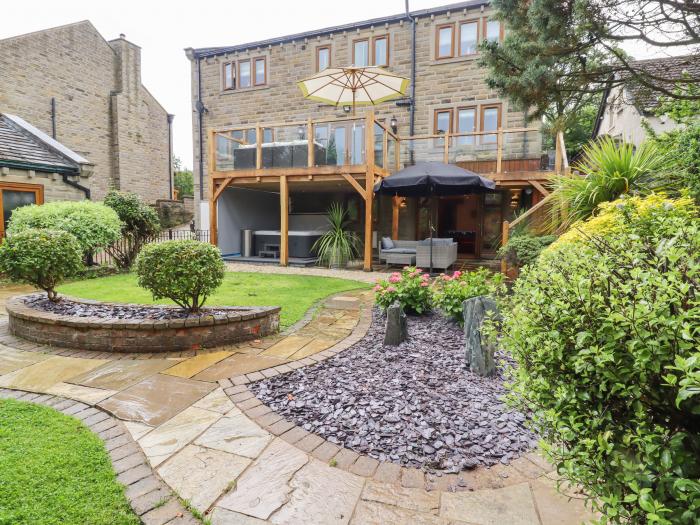 36 Glen Road in Eldwick, West Yorkshire. Five-bedroom stylish home with games room and hot tub. Pets