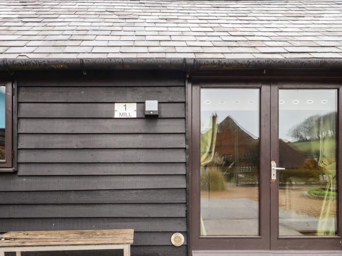 The Old Saw Mill, Wye, Kent, large, private patio with furniture, pet-friendly, single-storey, 8bed.