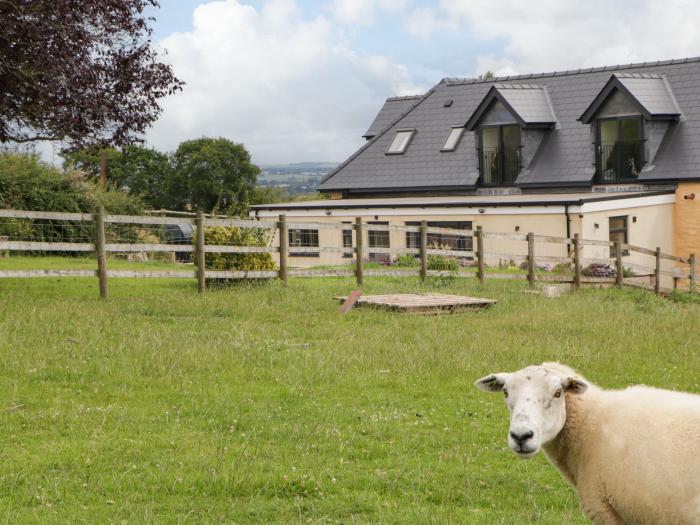 Palace Farmhouse, St. Weonards, Hereford sleeping six. Two-bedroom farmhouse and one-bedroom annexe.