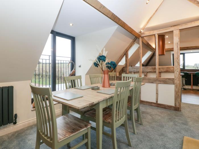 Palace Farmhouse, St. Weonards, Hereford sleeping six. Two-bedroom farmhouse and one-bedroom annexe.