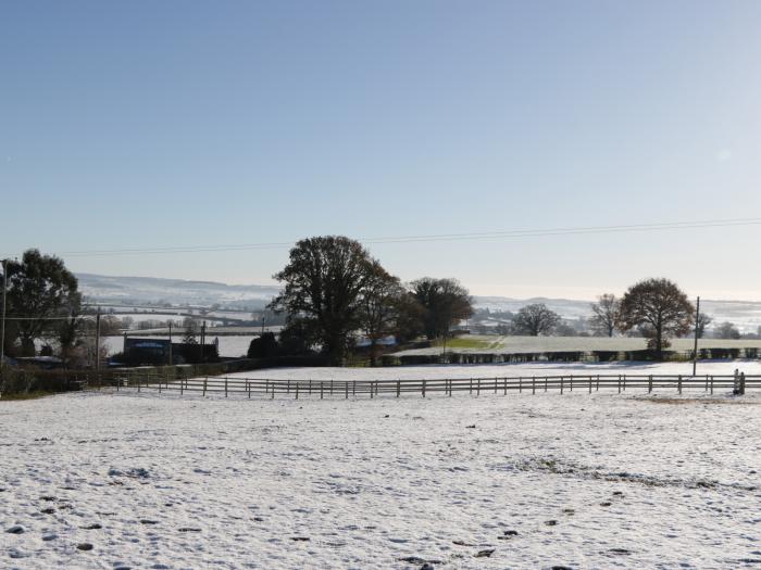 Palace Farmhouse, St. Weonards, Hereford sleeping six. Two-bedroom farmhouse and one-bedroom annexe.