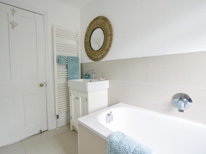 River Lym Cottage, Lyme Regis, Dorset. Garden & patio. Off-road parking. Two bedrooms. Pet-friendly.