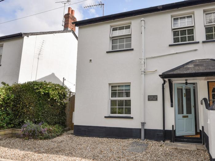 River Lym Cottage, Lyme Regis, Dorset. Garden & patio. Off-road parking. Two bedrooms. Pet-friendly.