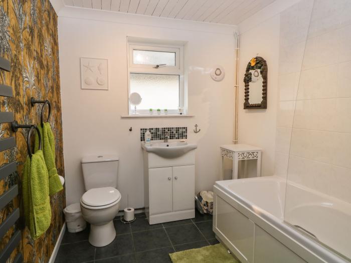 The Chalet is near Egremont, Cumbria. Single-storey chalet, overlooking Isle of Man. Pet-free. Rural