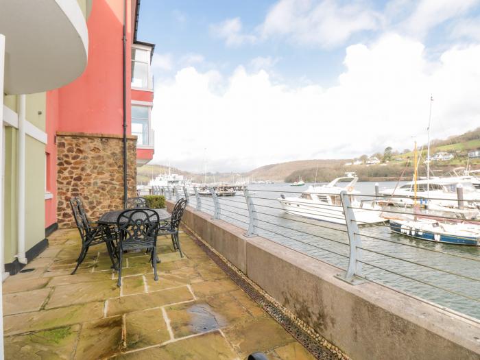 30 Dart Marina, Dartmouth, Devon, ground-floor apartment, views across the river and marina 2bedroom