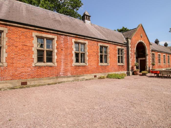 Talbot Lodge near Great Haywood, Staffordshire. Open-plan living. Victorian features. Child-friendly