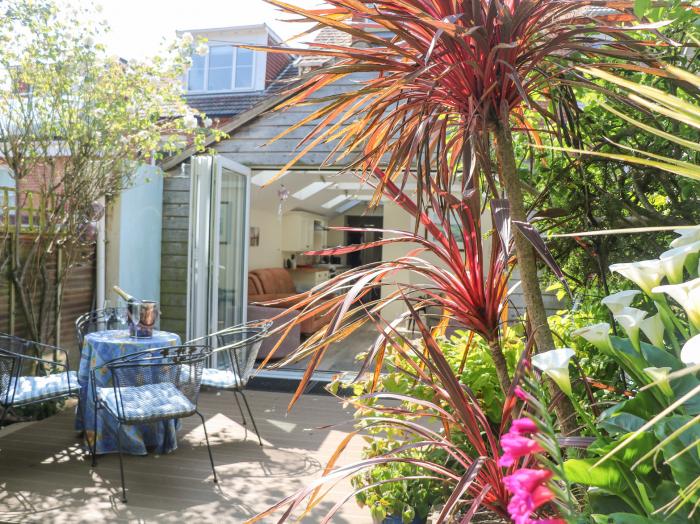 9 Coronation Road in Salcombe, Devon. Near a beach. Off-road parking. Pet-friendly. Enclosed garden.