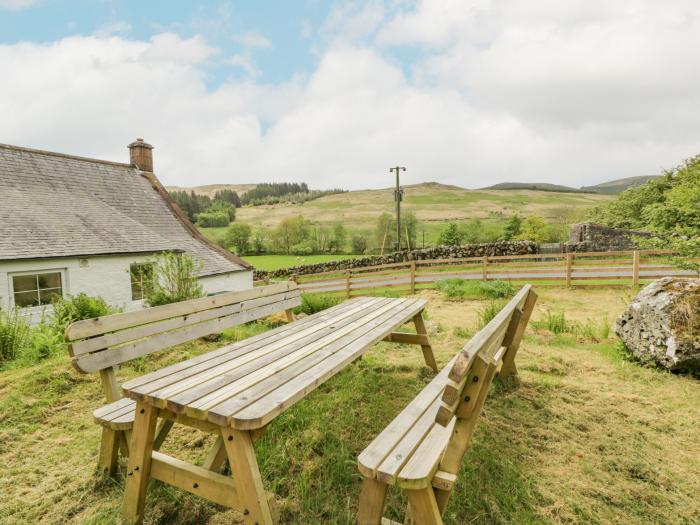 High Auchenbrack, is near Moniaive, Dumfries and Galloway. Two-bedroom, traditional cottage. Garden.