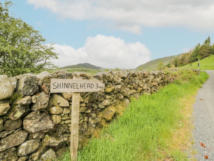 High Auchenbrack, is near Moniaive, Dumfries and Galloway. Two-bedroom, traditional cottage. Garden.