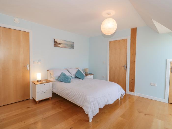 The Penthouse in Swanage, Dorset,allocated off-road parking, roof terrace, pet-free, close to beach.