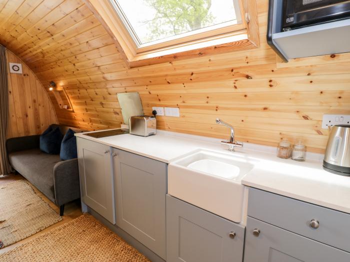 Conwy Pod, Capel Garmon near Betws-Y-Coed, Conwy, North Wales, In Eryri National Park, Studio-style.