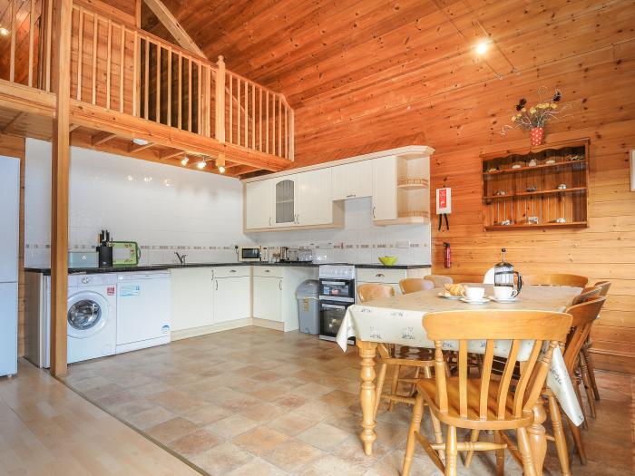 Heligan, St Breward, Cornwall, Lodge, Open-plan living area, communal facilities, rural area, family